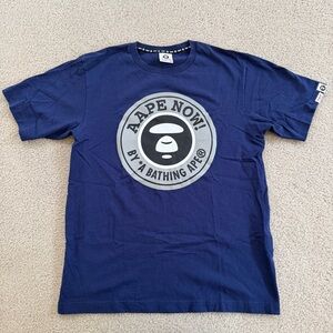 AAPE BY A BATHING APE Blue T-shirt - Size Medium